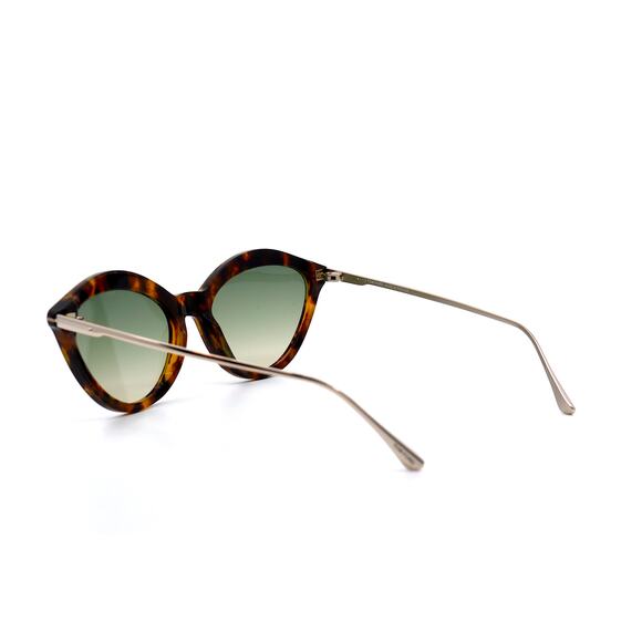 NEW TOM FORD CHLOE TF663/S 55P HAVANA GREEN AUTHENTIC SUNGLASSES - Picture 6 of 13